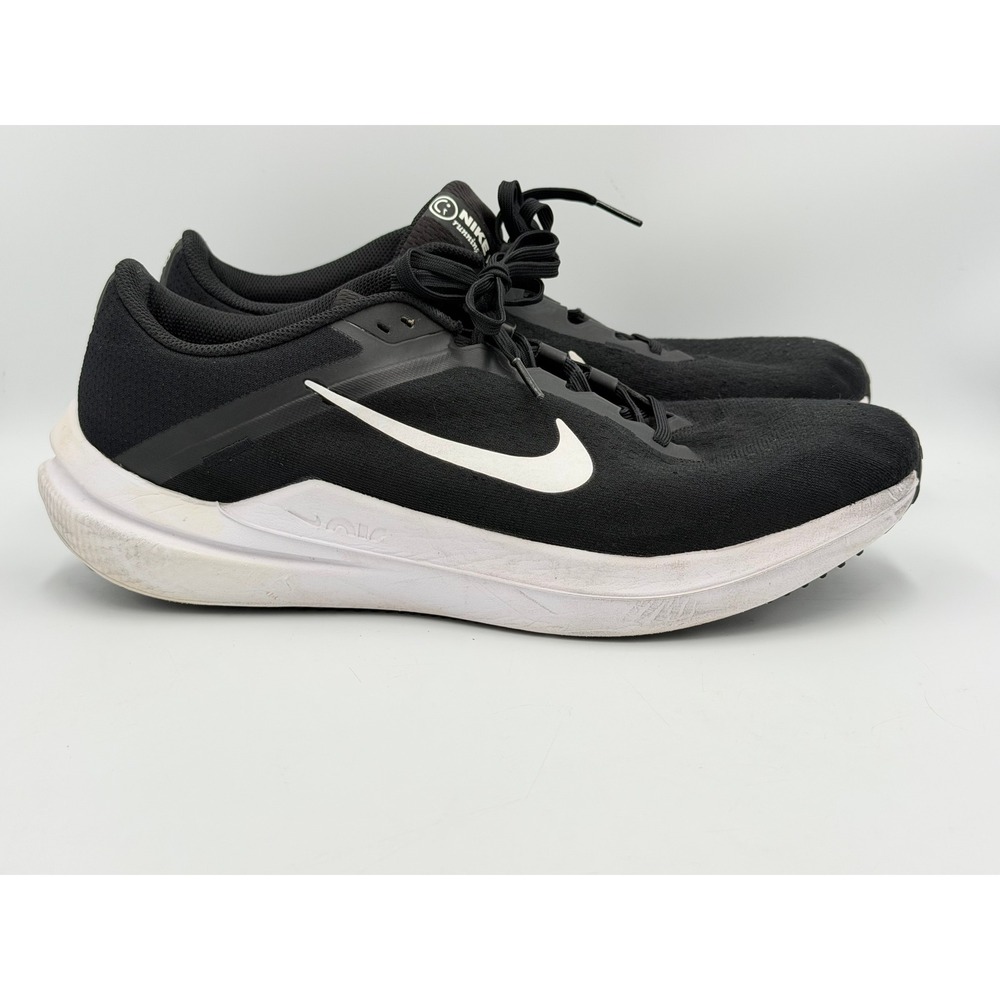 Nike Winflo 10 Running Shoes Mens 11.5 Black‎ White Sneakers DV4022-003